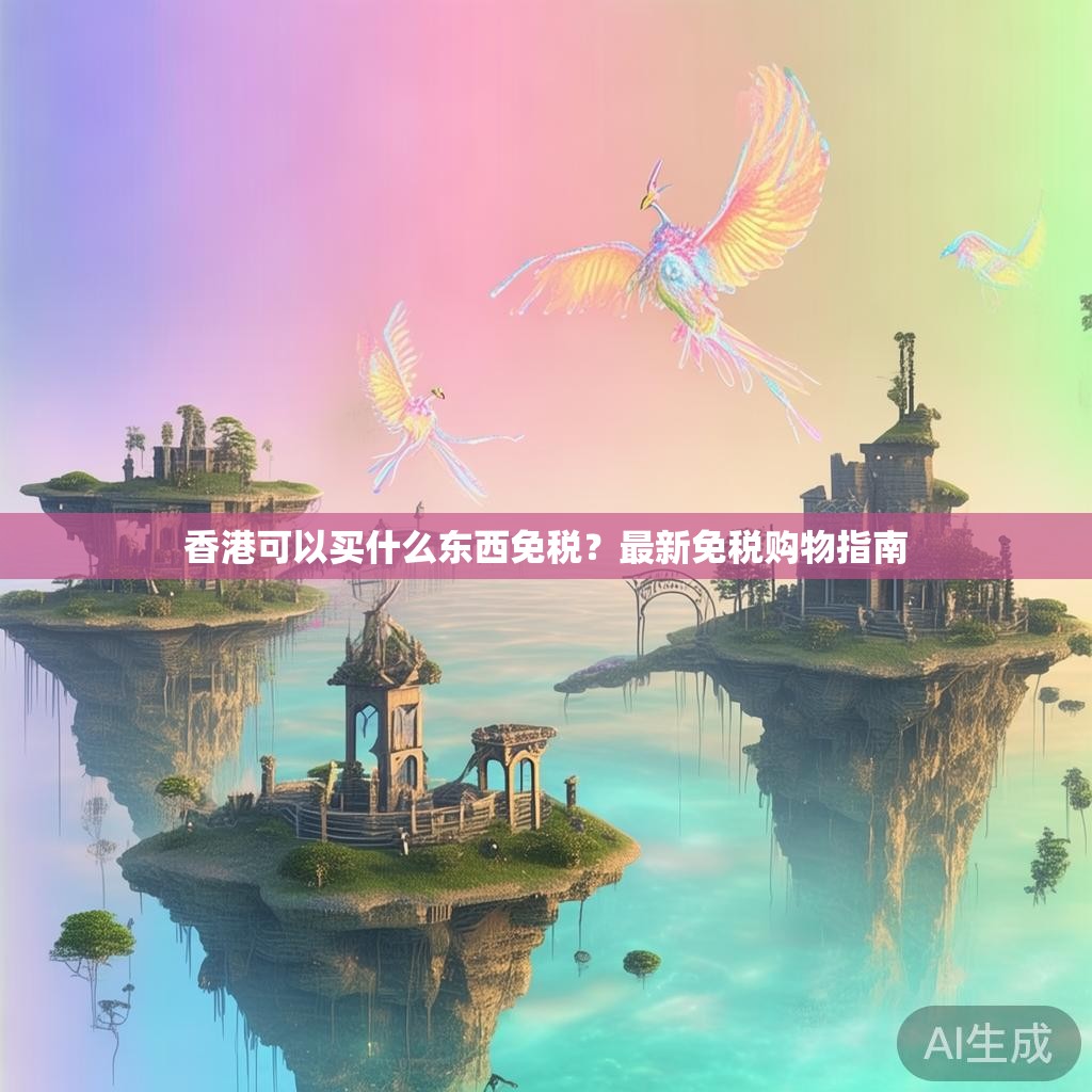 香港可以买什么东西免税？最新免税购物指南