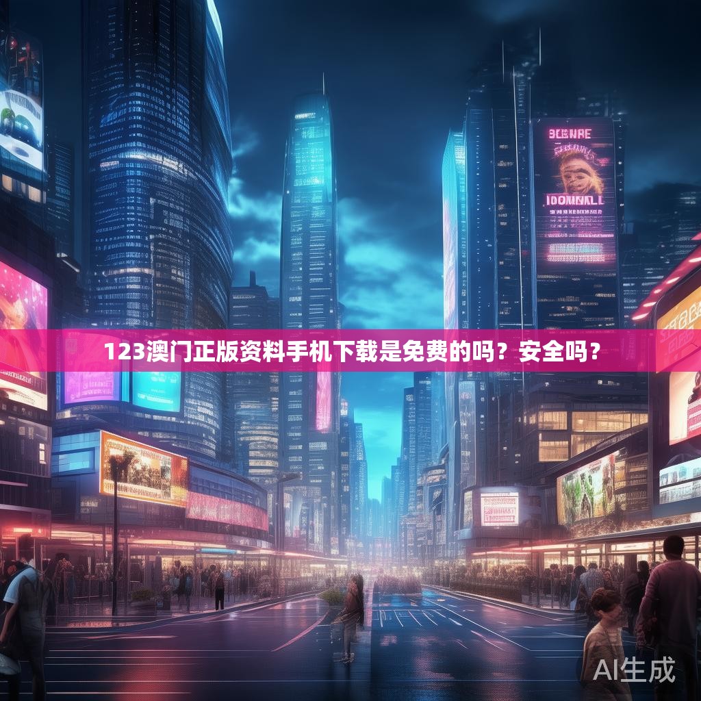123澳门正版资料手机下载是免费的吗？安全吗？