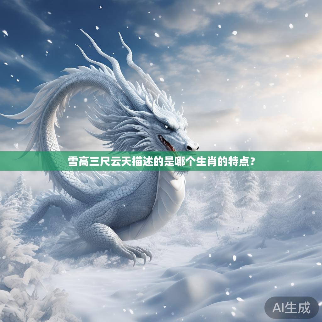 雪高三尺云天描述的是哪个生肖的特点？