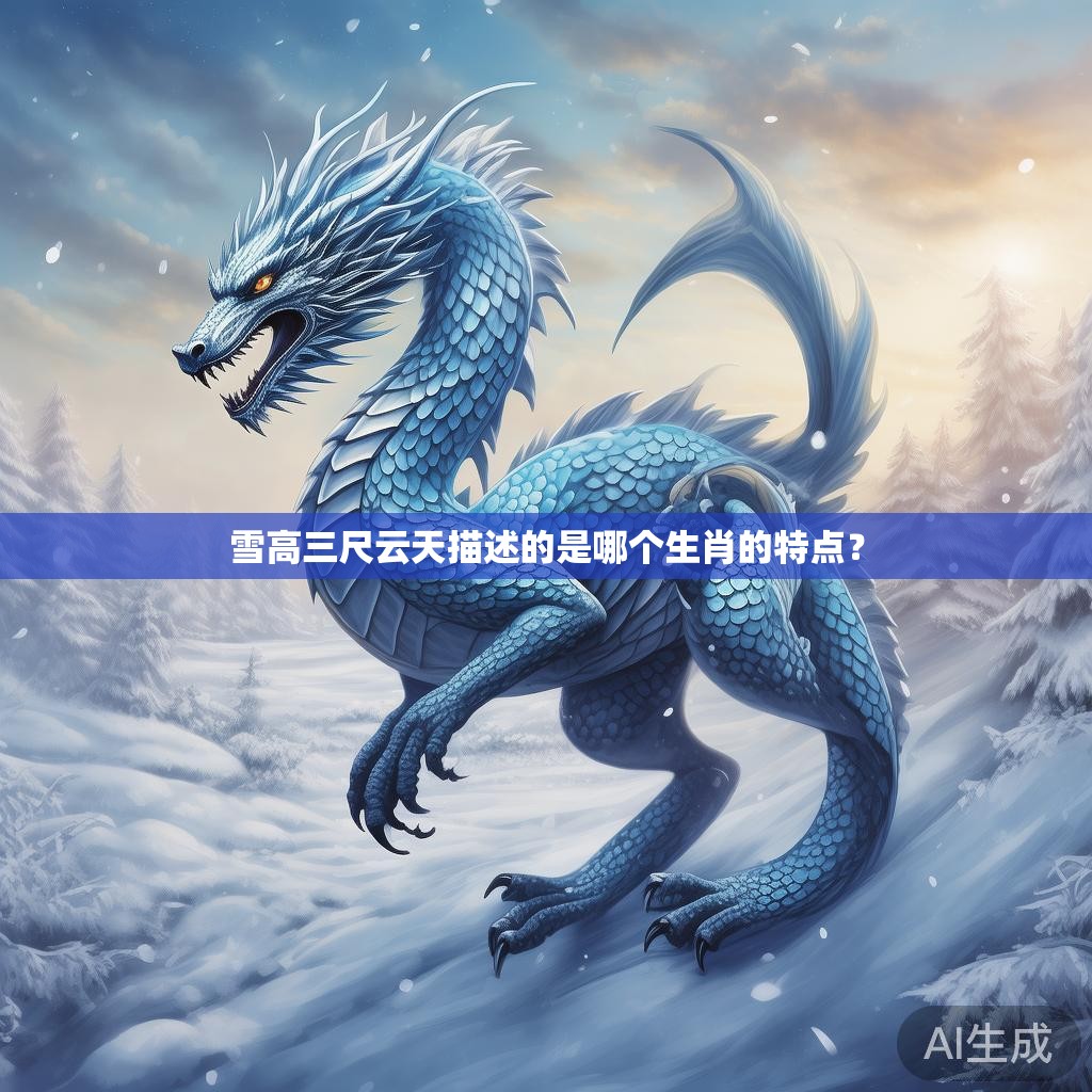 雪高三尺云天描述的是哪个生肖的特点？