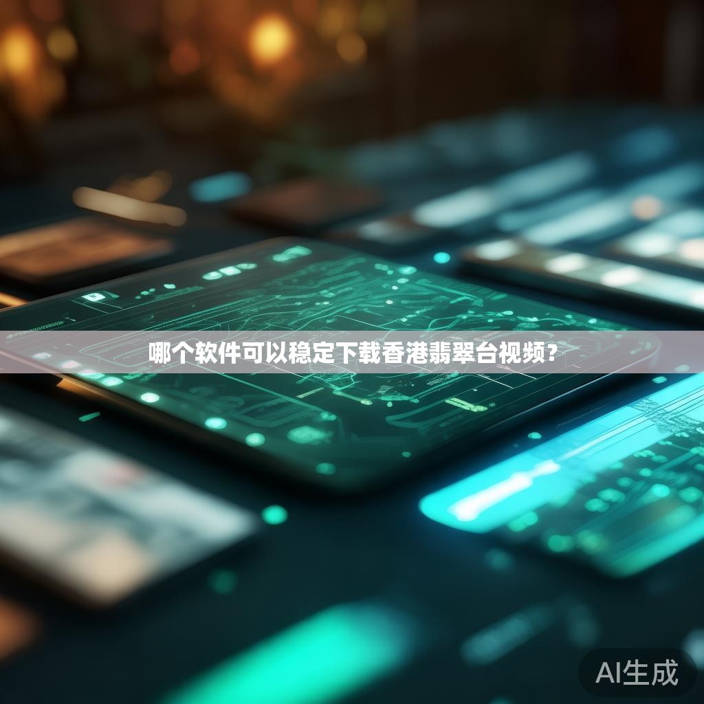 哪个软件可以稳定下载香港翡翠台视频？
