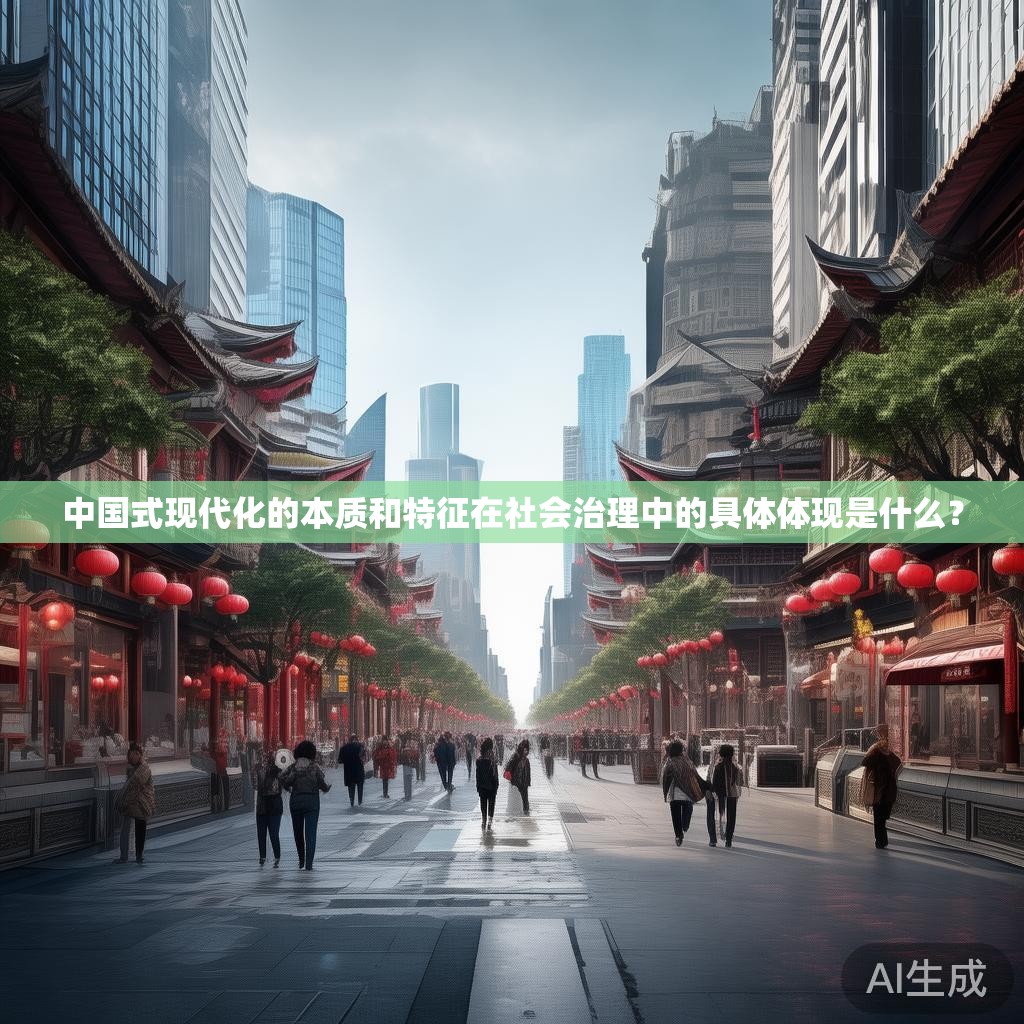 中国式现代化的本质和特征在社会治理中的具体体现是什么？