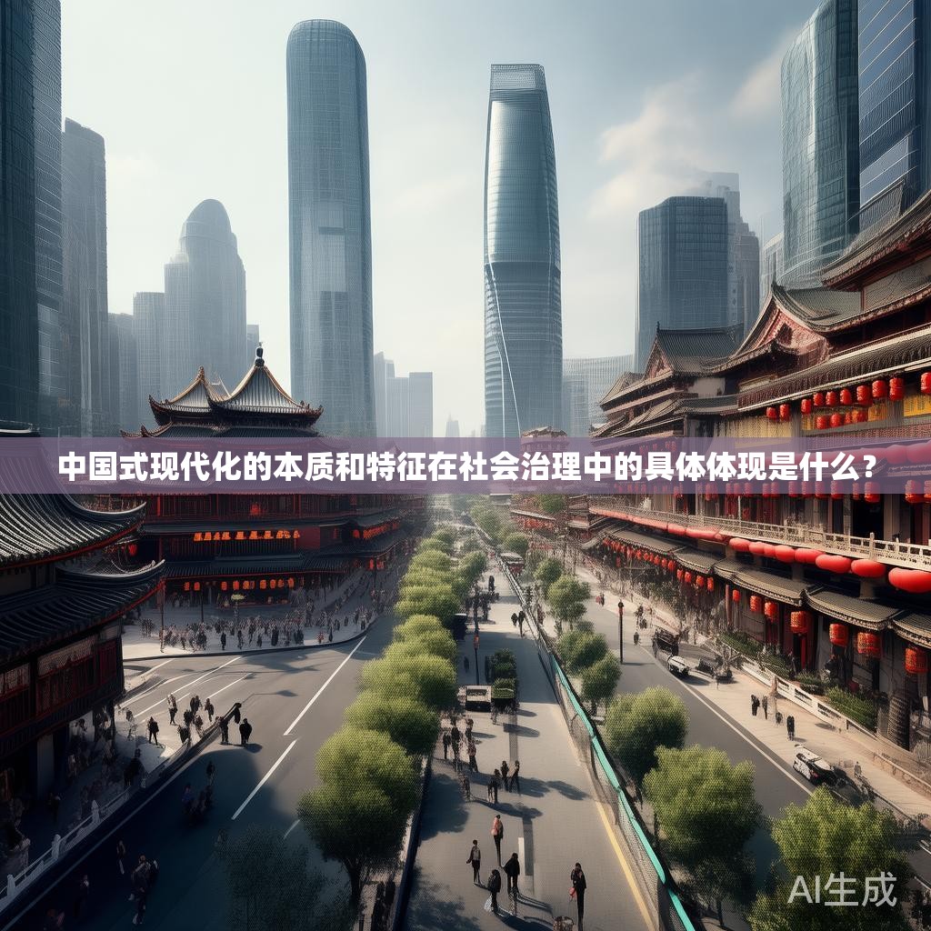 中国式现代化的本质和特征在社会治理中的具体体现是什么？