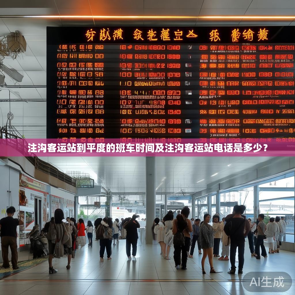 注沟客运站到平度的班车时间及注沟客运站电话是多少？