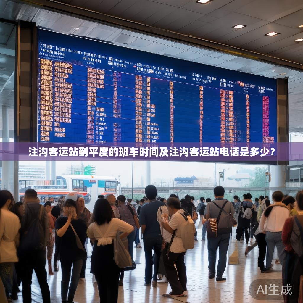 注沟客运站到平度的班车时间及注沟客运站电话是多少？