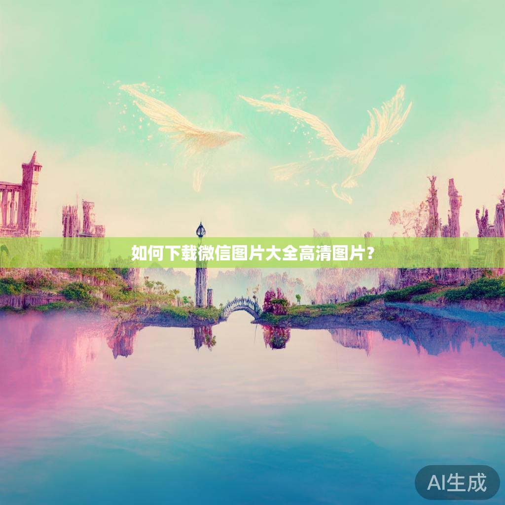 如何下载微信图片大全高清图片? 如何下载微信图片大全高清图片?