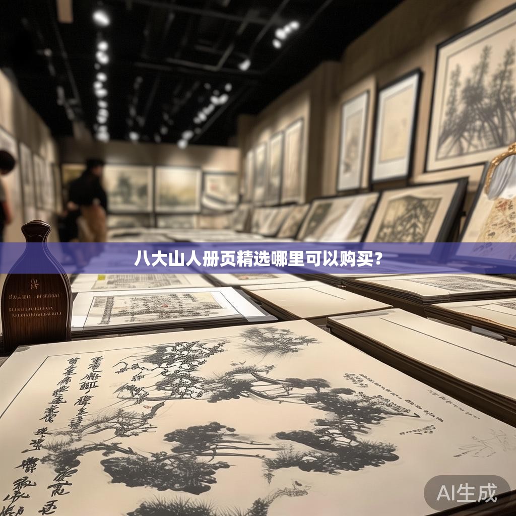 八大山人册页精选哪里可以购买？