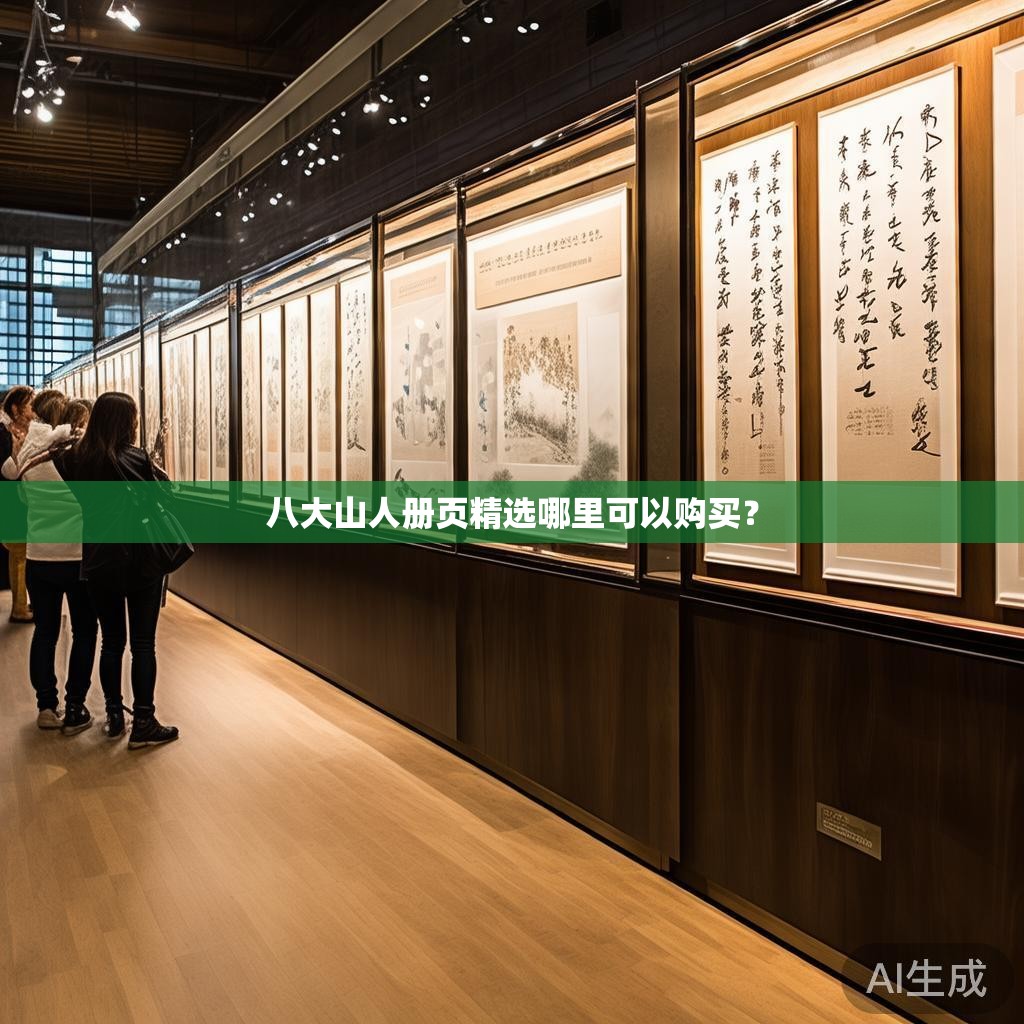 八大山人册页精选哪里可以购买？