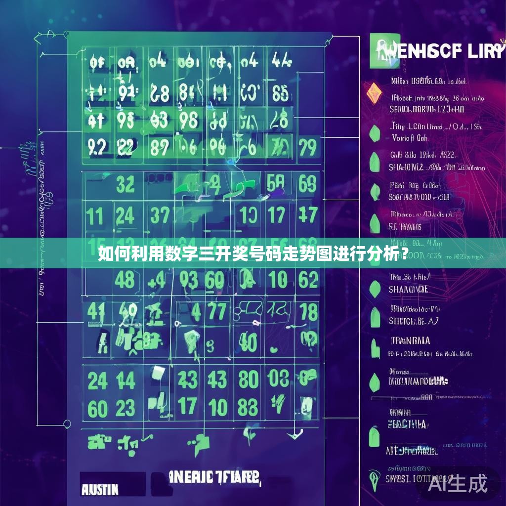 如何利用数字三开奖号码走势图进行分析？
