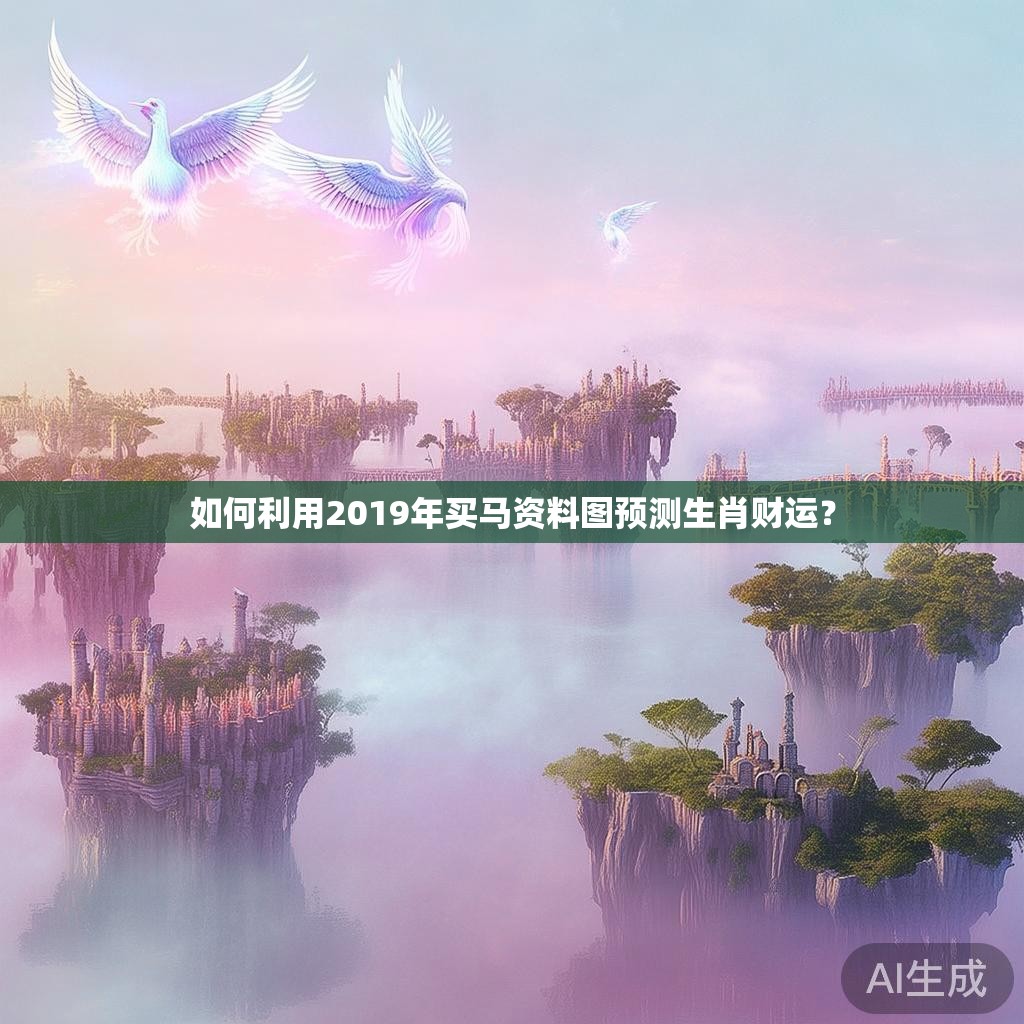 如何利用2019年买马资料图预测生肖财运？