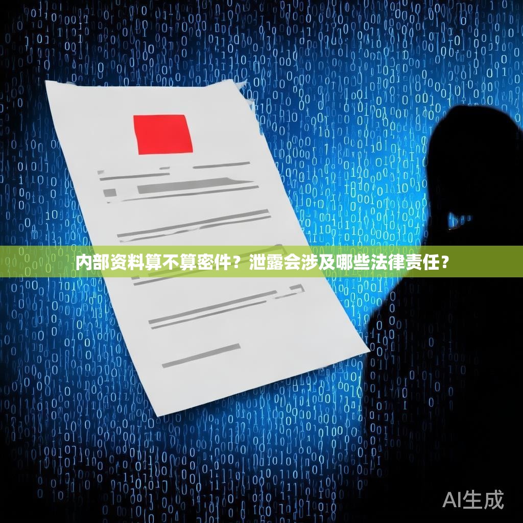 内部资料算不算密件？泄露会涉及哪些法律责任？
