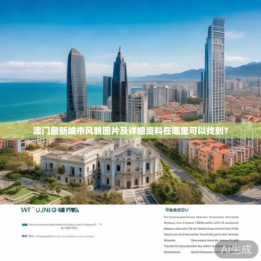 澳门最新城市风貌图片及详细资料在哪里可以找到? 澳门最新城市风貌图片及详细资料在哪里可以找到?