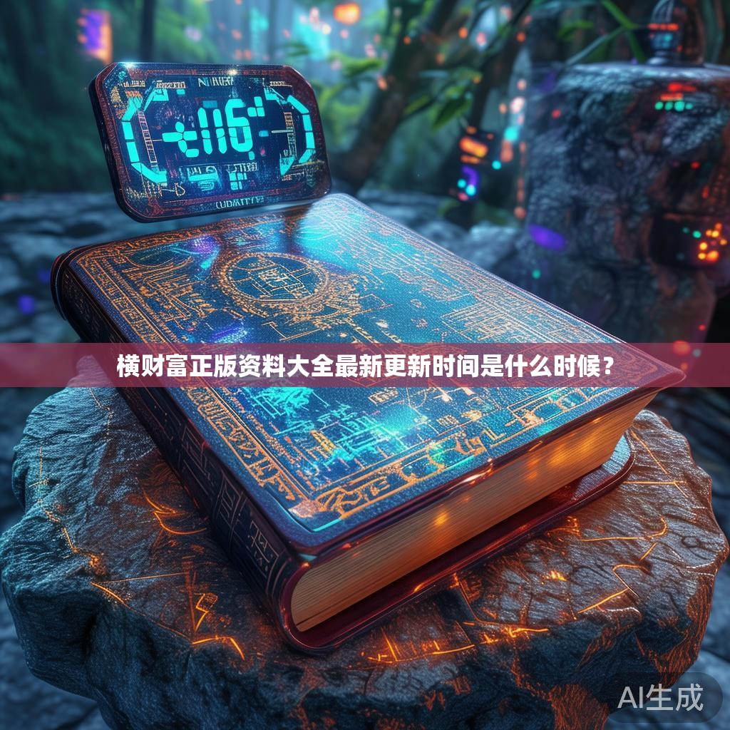 横财富正版资料大全最新更新时间是什么时候？
