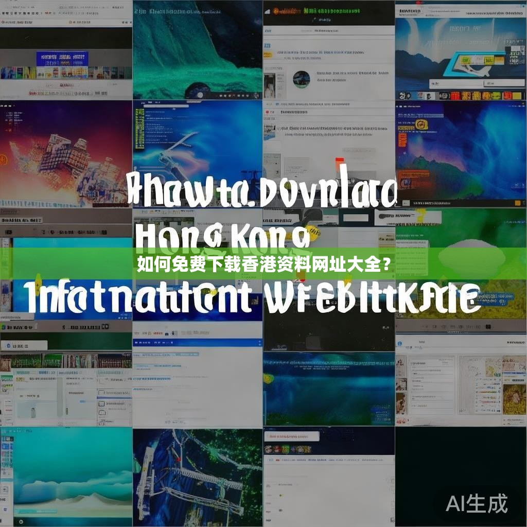 如何免费下载香港资料网址大全？
