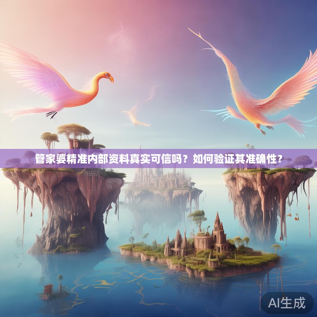 管家婆精准内部资料真实可信吗？如何验证其准确性？