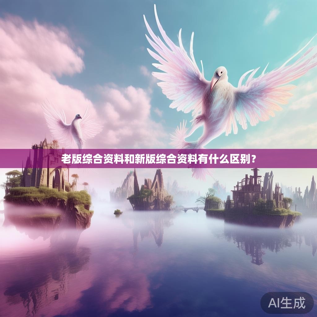 老版综合资料和新版综合资料有什么区别？