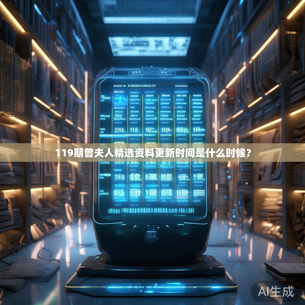 119期曾夫人精选资料更新时间是什么时候？