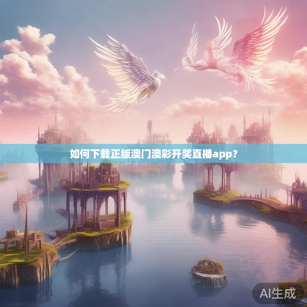 如何下载正版澳门澳彩开奖直播app？