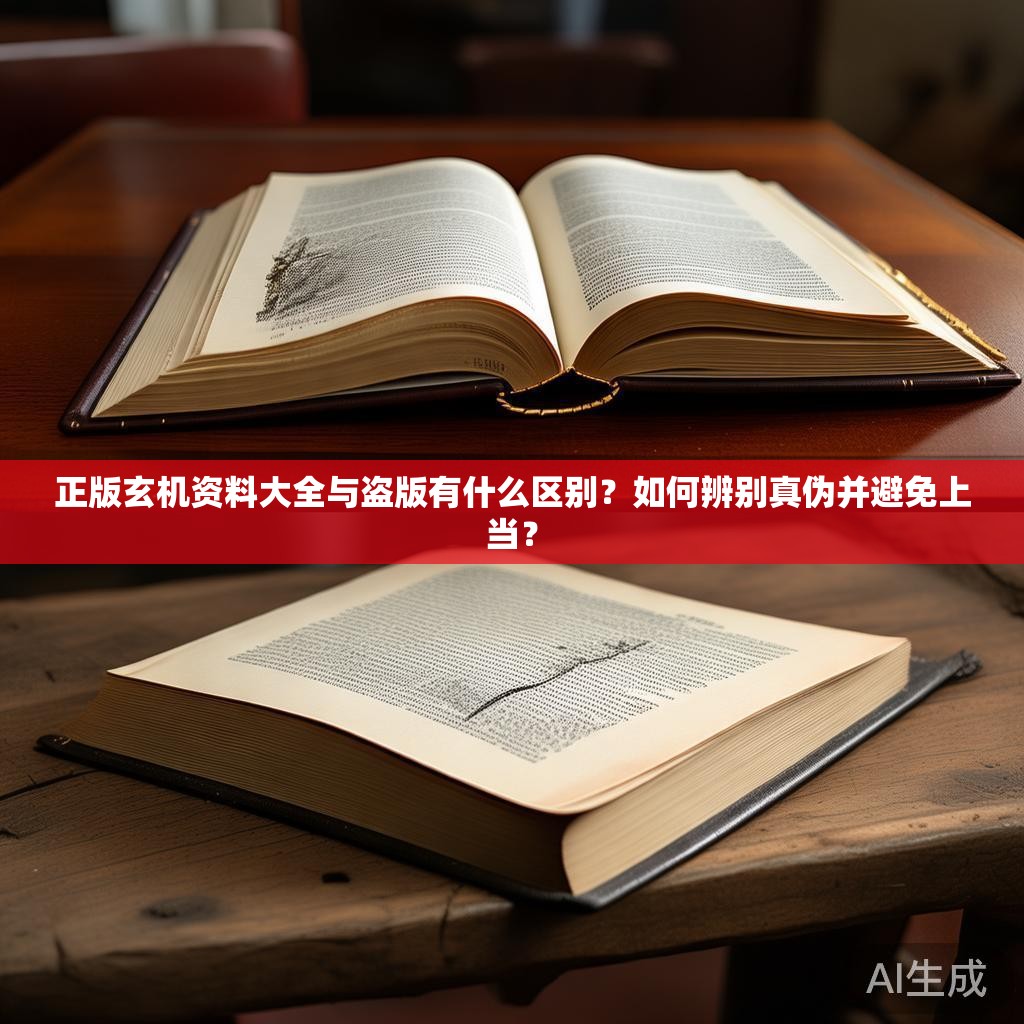 正版玄机资料大全与盗版有什么区别？如何辨别真伪并避免上当？