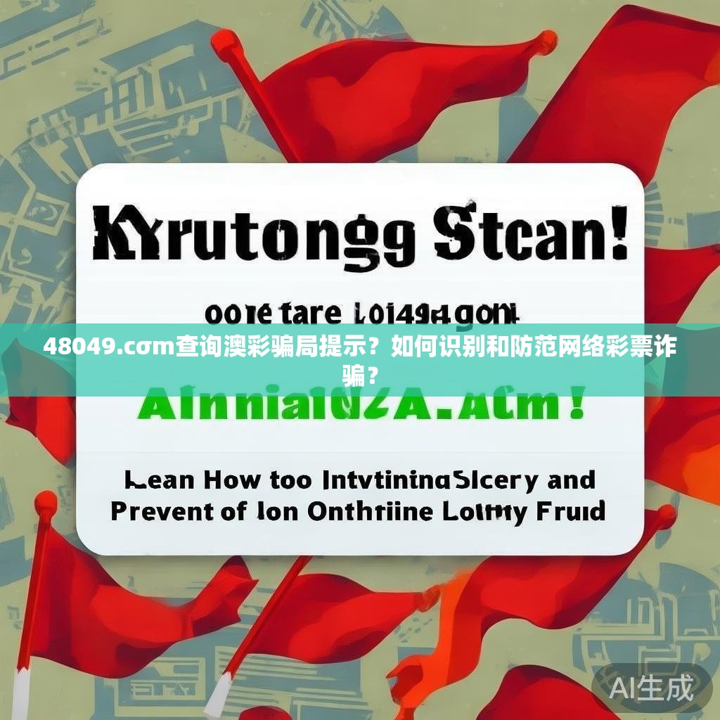 48049.cσm查询澳彩骗局提示？如何识别和防范网络彩票诈骗？