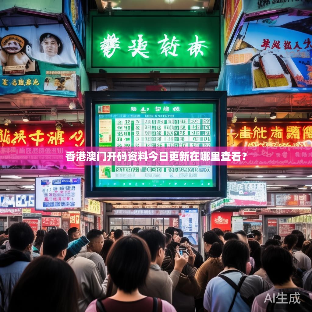 香港澳门开码资料今日更新在哪里查看？
