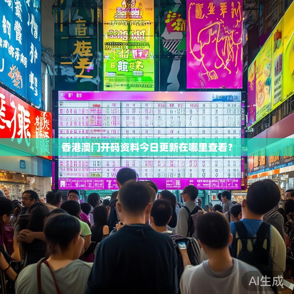 香港澳门开码资料今日更新在哪里查看？