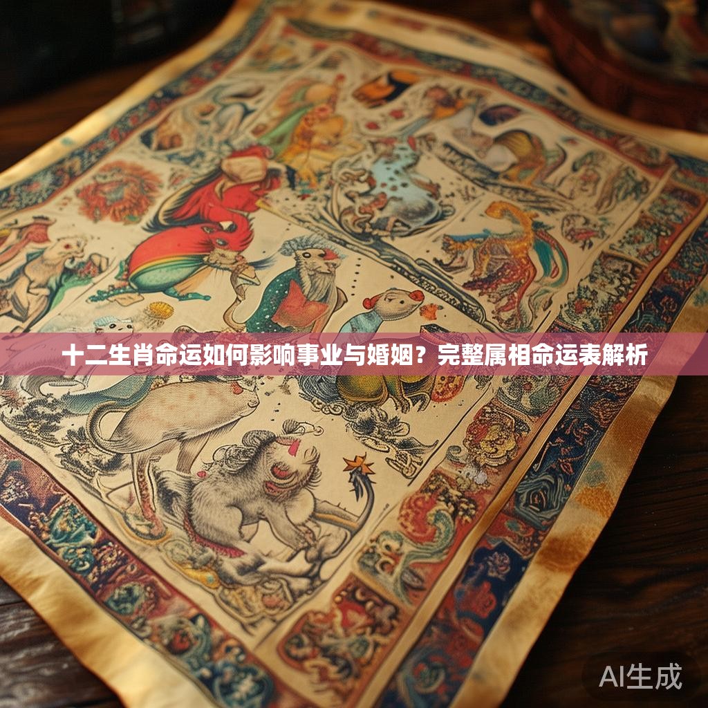 十二生肖命运如何影响事业与婚姻？完整属相命运表解析