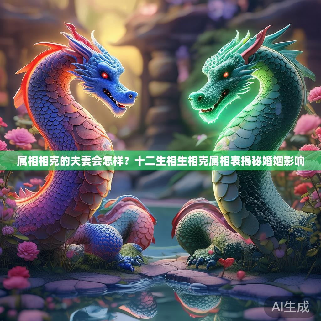 属相相克的夫妻会怎样？十二生相生相克属相表揭秘婚姻影响