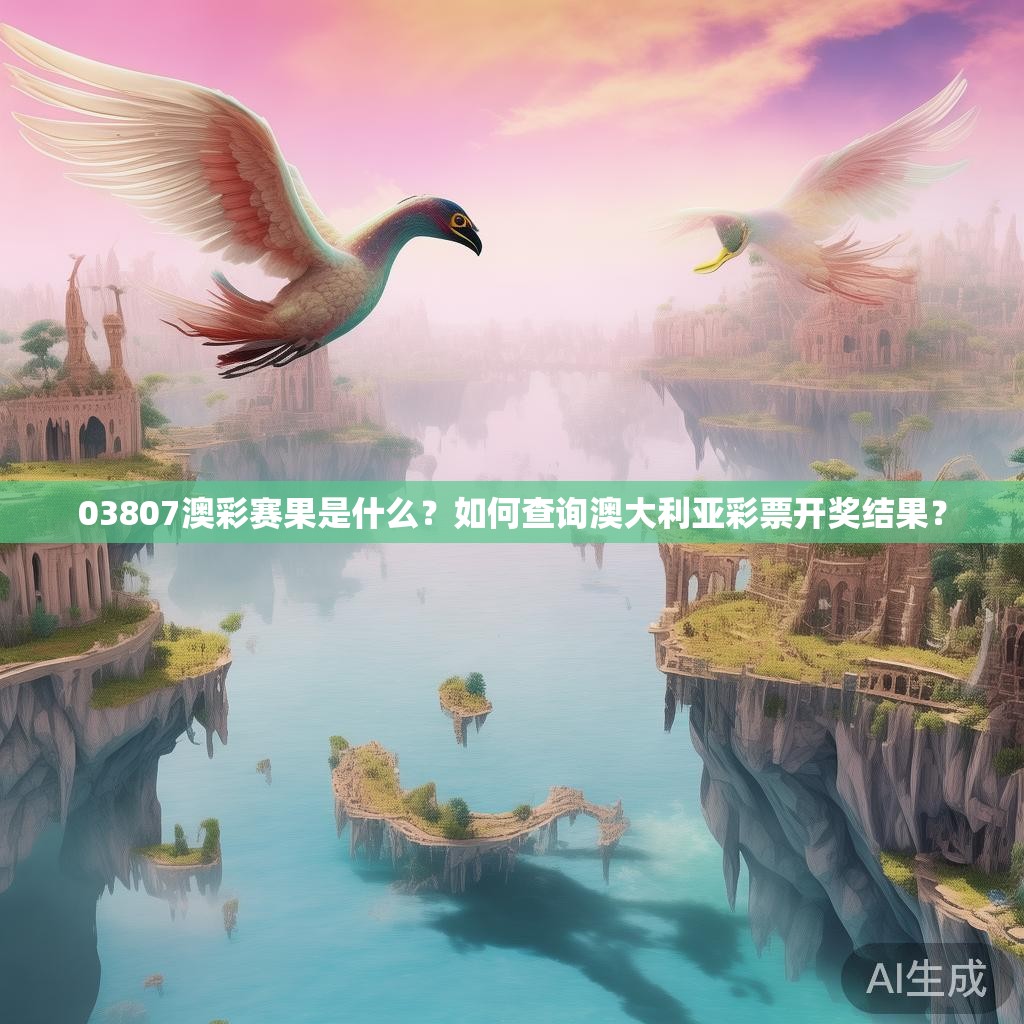 03807澳彩赛果是什么？如何查询澳大利亚彩票开奖结果？