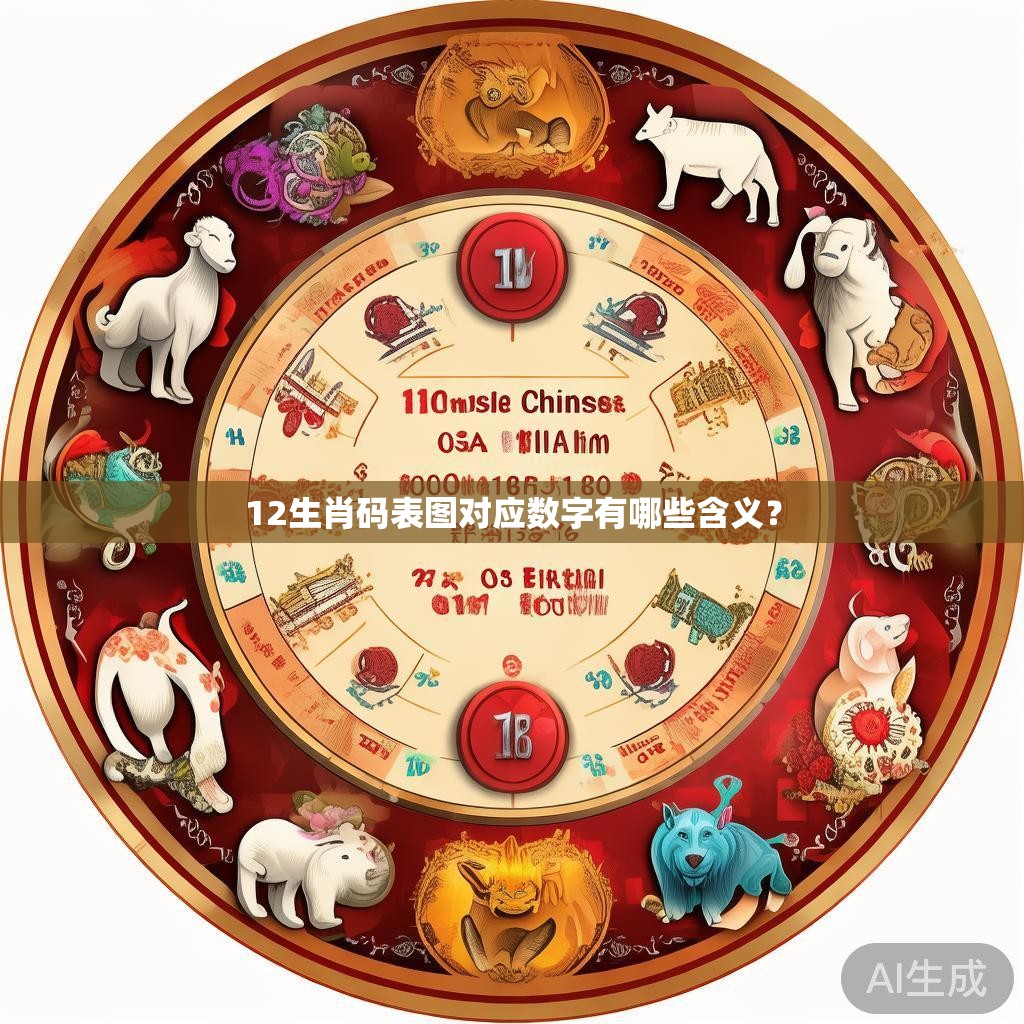 12生肖码表图对应数字有哪些含义？